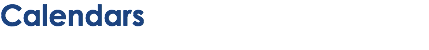 Calendars